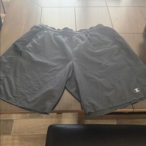 Champion Men's Dark Gray Athletic Shorts